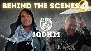 UNWETTER im Camp! | 100KM BEHIND THE SCENES 4