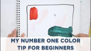 My number one color tip for beginners