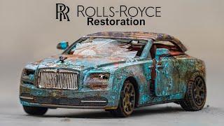 Restoration Abandoned Rolls Royce Dawn - with Wooden Interior