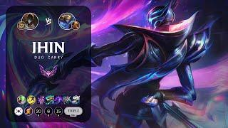 Jhin ADC vs Ezreal - KR Master Patch 13.22