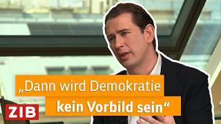 Justiz-Verfahren, Trump & Comeback? Sebastian Kurz im Interview