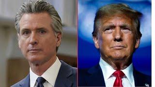 Trump blames Newsom for wildfires over water management, protecting fish over people