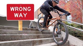 The BEST Way To Ride Stairs on MTB