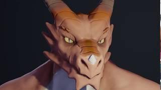 (Dragon) Furry 3D Animation