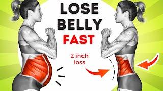 The Best Flat Belly Exercises To Burn Belly Fat 30-Min Workout : LOSE 2 Inches Off Waist In 7 Days
