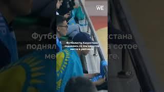 Сборная Казахстана вошла в топ-100 FIFA  #weproject #казахстан #kazakhstan