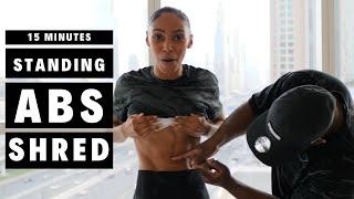 NO JUMPING! NO EQUIPMENT! STANDING ABS & CORE WORKOUT 