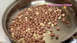 HOW TO ROAST PEANUTS IN A PAN ON A STOVETOP | PAN ROASTED PEANUTS/GROUNDNUTS
