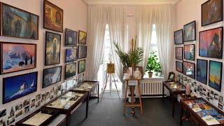 История и экспозиция Одесского Дома-Музея им. Н. К. Рериха. Директор ОДМР Петренко Елена Григорьевна