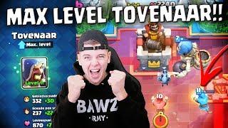 MAXIMAAL LEVEL TOVENAAR IS TE GOED!! CLASH ROYALE NEDERLANDS