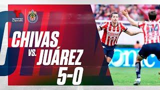 Highlights & Goles: Chivas vs Juárez 5-0 | Telemundo Deportes