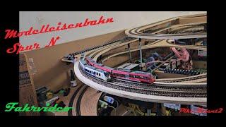 Fahrvideo Piko Talent 2 Hamsterbacke BR 442 Regional Express National Express Modelleisenbahn Spur N