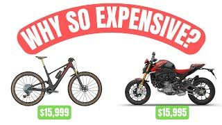 Why are mountain bikes so expensive? - Mountain bike cost vs. Motorcycle - Ready for correction?