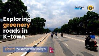 Exploring most greenery roads from Kalanki to Koteshwor Ring Road |GoPro Hero 9 Non Copyright Video