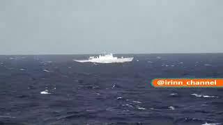 Iranian navy warships enter the Atlantic ocean