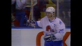 1990 Peter Stastny's last goal in Quebec City