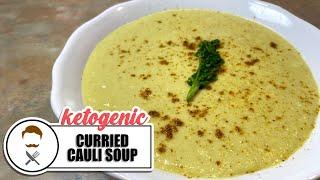 Curried Cauliflower Soup || The Keto Kitchen UK