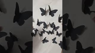 butterfly wall decor/Easy wall decor ideas #walldecor #butterfly #butterflywalldecor #drywallart