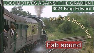 Locomotives against the gradient 6024 Crofton to Savernake summit #locomotivesagainstthegradient