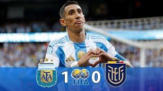 GOLAZO DE DI MARIA | Argentina vs Ecuador 1-0 | Resumen y Goles 2024