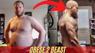 My Journey Obese To Beast | CRAZY NATURAL Body Transformation | Fat To Fit | BEARDED IRON