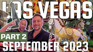 Las Vegas Vlog | Part 2 September 2023 | Tim and Matt Travel