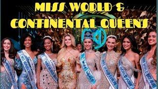 MISS WORLD 2025 & CONTINENTAL QUEENS,  CONGRATULATIONS MISS WORLD!!!