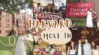 harvard move-in vlog! || first-year vlogs :) || sharon @harvard