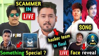 Hacker Team In CRX Final| AS Gaming very special? Gyan & ID Scammer Live| X-Mania Live Facereveal