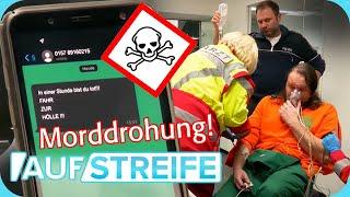 "In einer Stunde bist du tot!" Von wem wird der Mann so schwer BEDROHT?  | Auf Streife | SAT.1