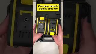 Parafusadeira Furadeira De Impacto Profissional 21v The Black Tools