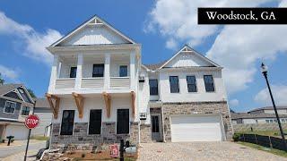 MUST SEE- STUNNING NEW CONSTRUCTION FOR SALE IN WOODSTOCK, GEORGIA - 4 Bedrooms - 4.5 Bathrooms