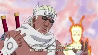 Naruto Uses Teleportation   Naruto Senses Kisame Hiding In Samehada