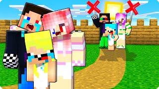 OUR EVIL CLONES KICKED US OUT OF THE VILLAGE IN MINECRAFT!