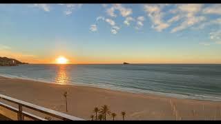 A Sunrise in Benidorm