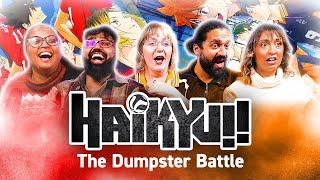 Haikyu!! the Dumpster Battle | Group Reaction