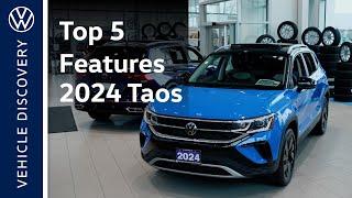 Best of the 2024 Taos: Top 5 Features Revealed at St. Catharines Volkswagen