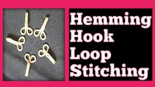 Stitching, How to stitch Hemming, Hook, Loop & Shirt Button for {Beginners}