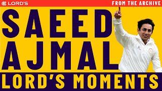 Saeed Ajmal's Highlights | MCC vs ROW Lord's Bicentenary Celebration Match | Lord's