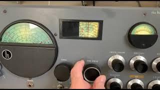 Hallicrafters SX-43 FM Working