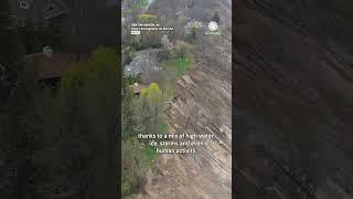 DRONE: Massive Erosion on Lake Michigan Shore