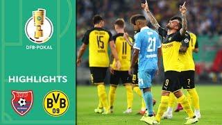 Reus & Alcacer scoring | Uerdingen vs. Borussia Dortmund 0-2 | Highlights | DFB-Pokal | 1st Round