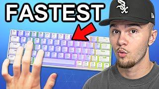 I Tried The NEW Fastest Fortnite Keyboard!