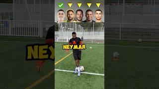 Foden VS Neymar VS Hazard VS Mbappe VS Ronaldo - Football Players No Look Challenge