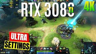 Dota 2 Max Settings 4K | RTX 3080TI|5900X Gameplay