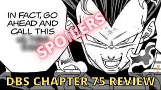 VEGETAS NEW FORM IS...? - Dragonball Super Manga Chapter 75 Review