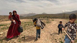 A nature tour by a single mother and her children on the thirteenth day of the New Year holidays
