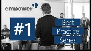 empower® Best Practice Series #1 - Getting started with empower slides