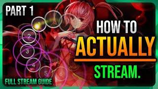 osu! How to ACTUALLY learn how to stream | A FULL Streaming Guide - Part 1