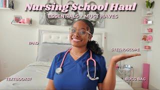 Nursing School Haul | Essentials + Must Haves | What’s in my Bag? Ft. Ultimate Nursing School Guide🩺